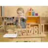 Zestaw Edukacyjny Drewniane Cyferki 1-10 Masterkidz 37 Elementów Montessori