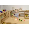 Drewniana Kasa Sklepowa Dla Dzieci + Pieniądze i Karta Kredytowa Masterkidz Montessori