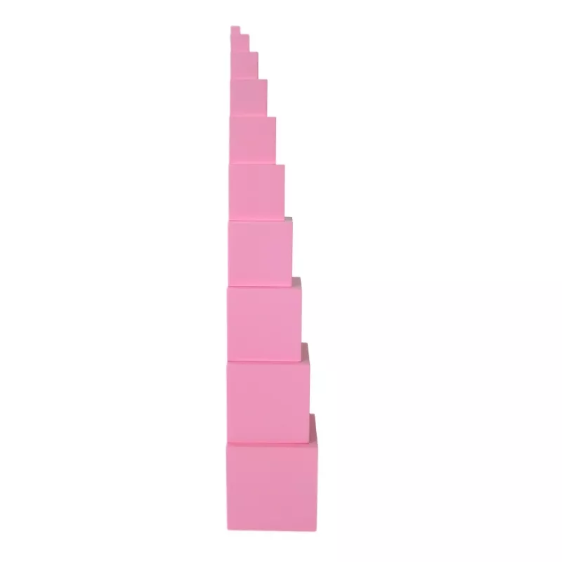Moyo Montessori | Różowa wieża SMV0047-1_S010-1